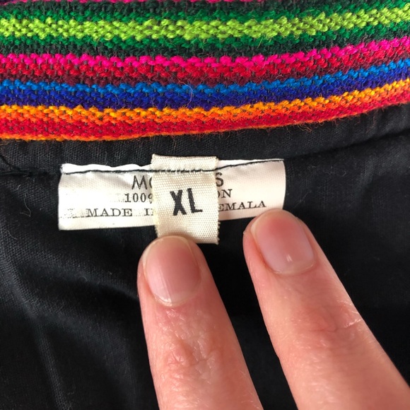 Monny’s Colorful Patterned Zip Coat - Picture 6 of 7